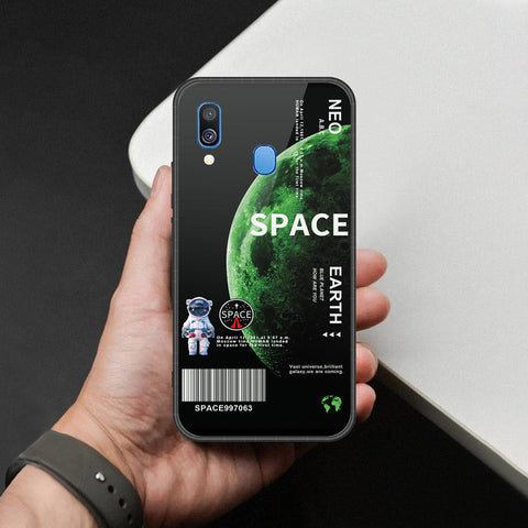 Samsung Galaxy A40 Cover - Limitless Series - HQ Premium Shine Durable Shatterproof Case