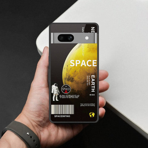 Google Pixel 7a Cover - Limitless Series - HQ Ultra Shine Premium Infinity Glass Soft Silicon Borders Case
