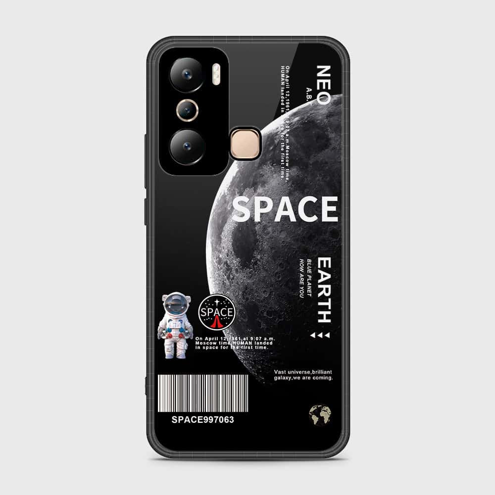 Infinix Hot 20i Cover- Limitless Series - HQ Ultra Shine Premium Infinity Glass Soft Silicon Borders Case (Fast Delivery)