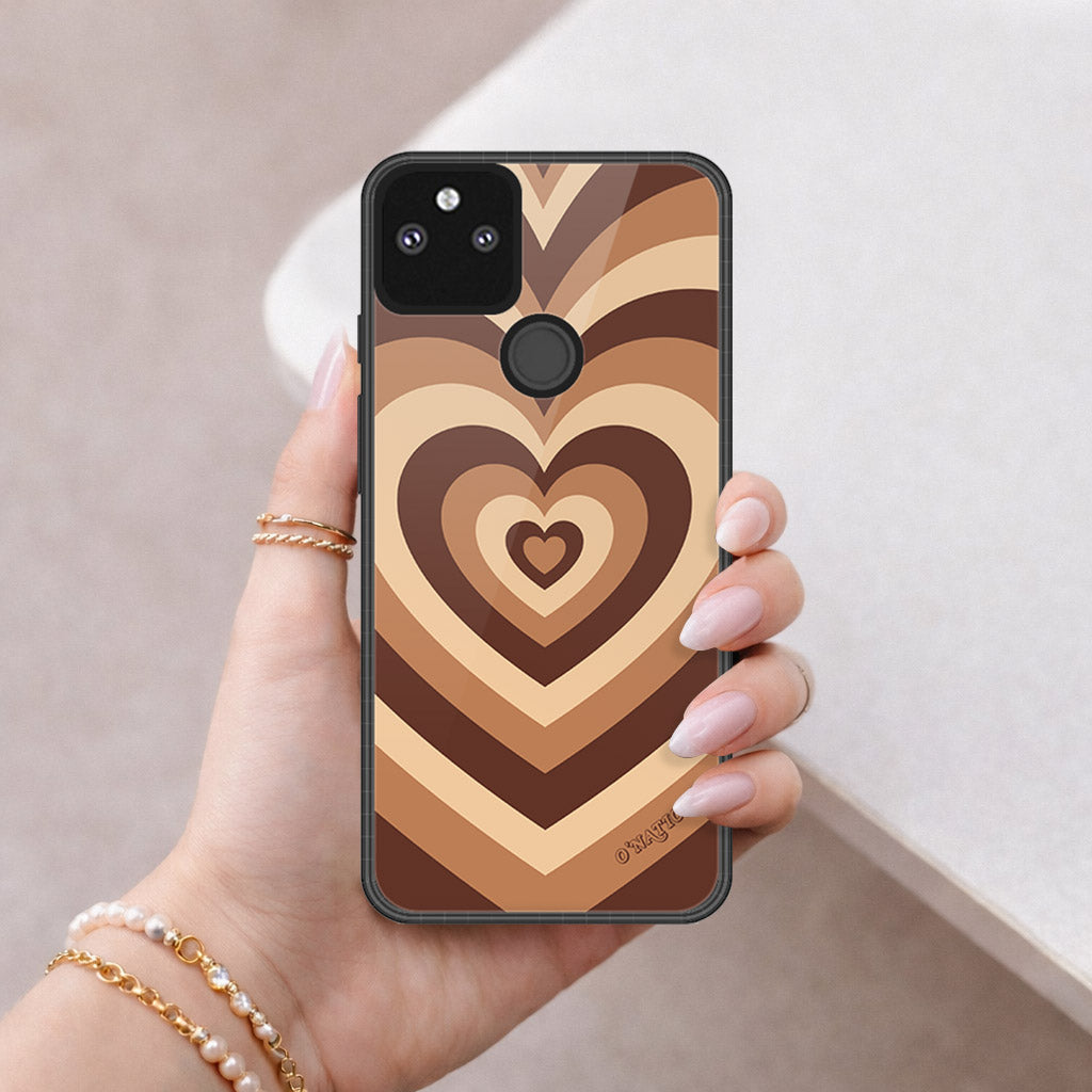Google Pixel 5a 5G Cover - O'Nation Heartbeat Series - HQ Premium Shine Durable Shatterproof Case
