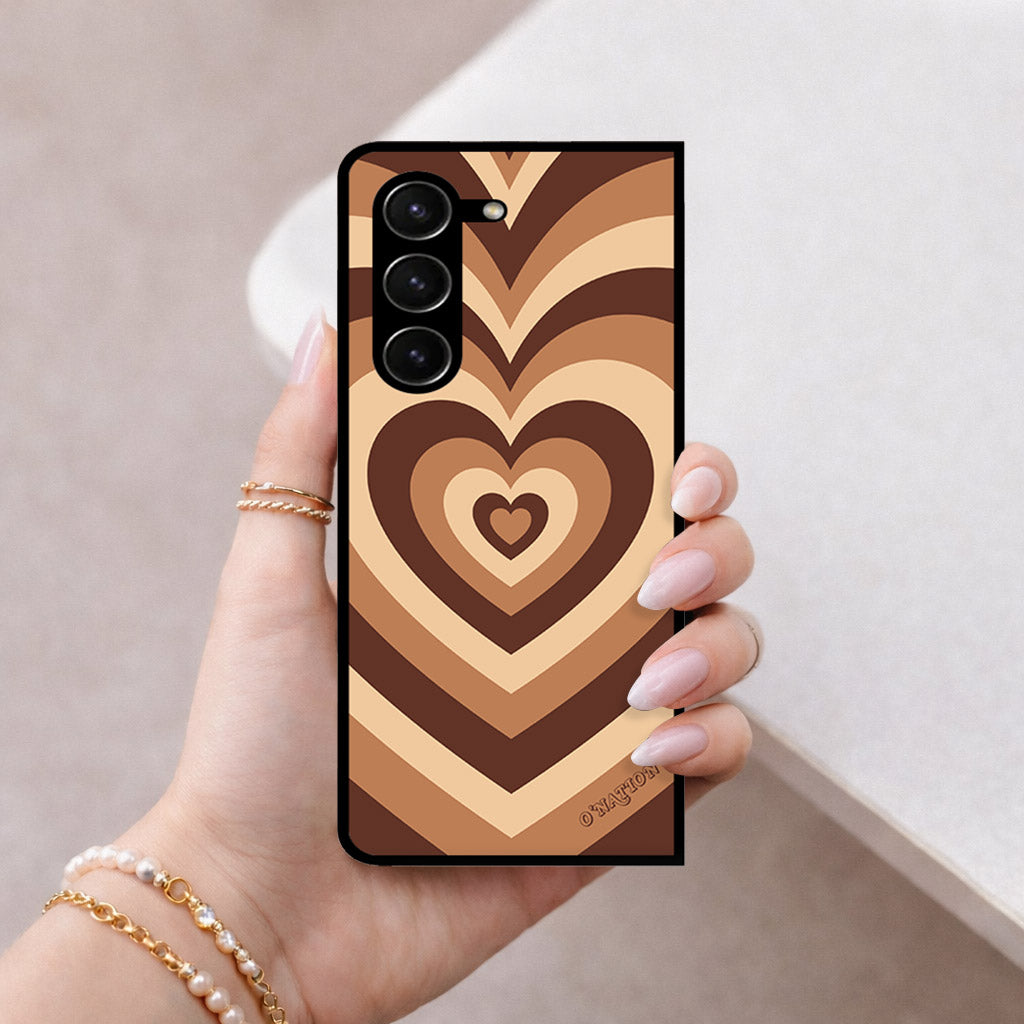 Samsung Galaxy Z Fold 5 5G Cover - O'Nation Heartbeat Series - HQ Premium Shine Durable Shatterproof Case