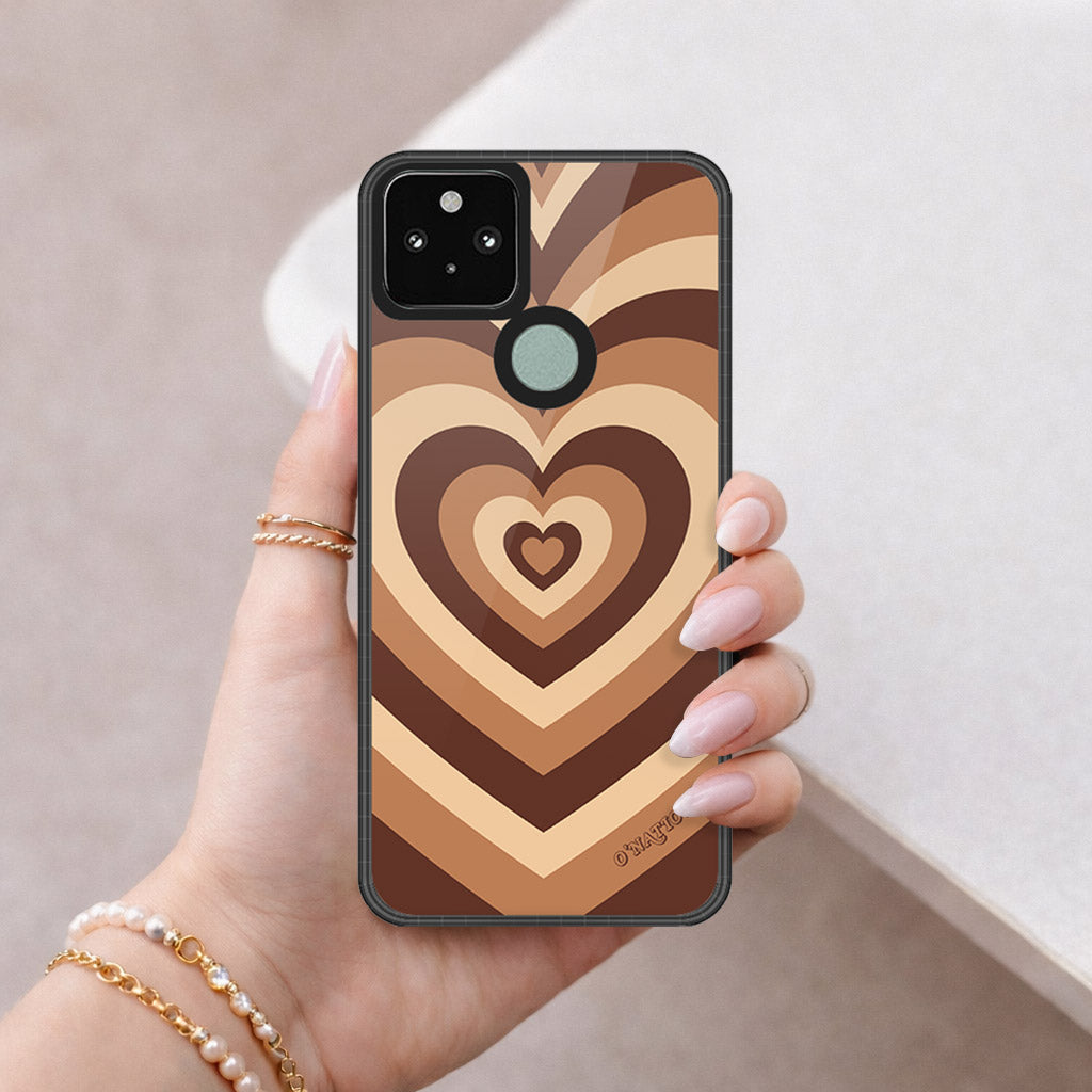 Google Pixel 4a 5G Cover - O'Nation Heartbeat Series - HQ Premium Shine Durable Shatterproof Case