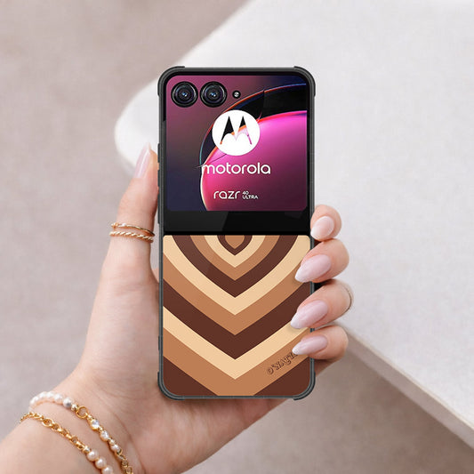 Motorola Razr 40 Ultra Cover - O'Nation Heartbeat Series - HQ Premium Shine Durable Shatterproof Case