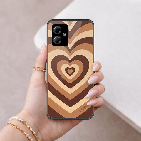 Motorola Moto G14 Cover - O'Nation Heartbeat Series - HQ Premium Shine Durable Shatterproof Case