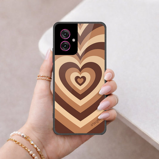 Motorola Moto G55 Cover - O'Nation Heartbeat Series - HQ Premium Shine Durable Shatterproof Case