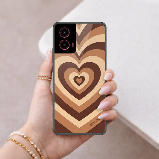 Motorola Moto G45 Cover - O'Nation Heartbeat Series - HQ Premium Shine Durable Shatterproof Case