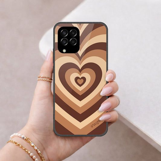 Samsung Galaxy M33 Cover - O'Nation Heartbeat Series - HQ Premium Shine Durable Shatterproof Case