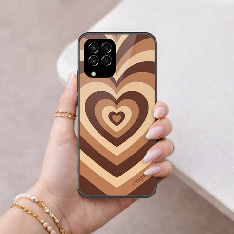 Samsung Galaxy M33 Cover - O'Nation Heartbeat Series - HQ Premium Shine Durable Shatterproof Case