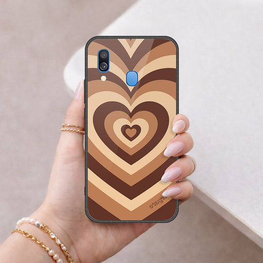 Samsung Galaxy M20 Cover - O'Nation Heartbeat Series - HQ Premium Shine Durable Shatterproof Case