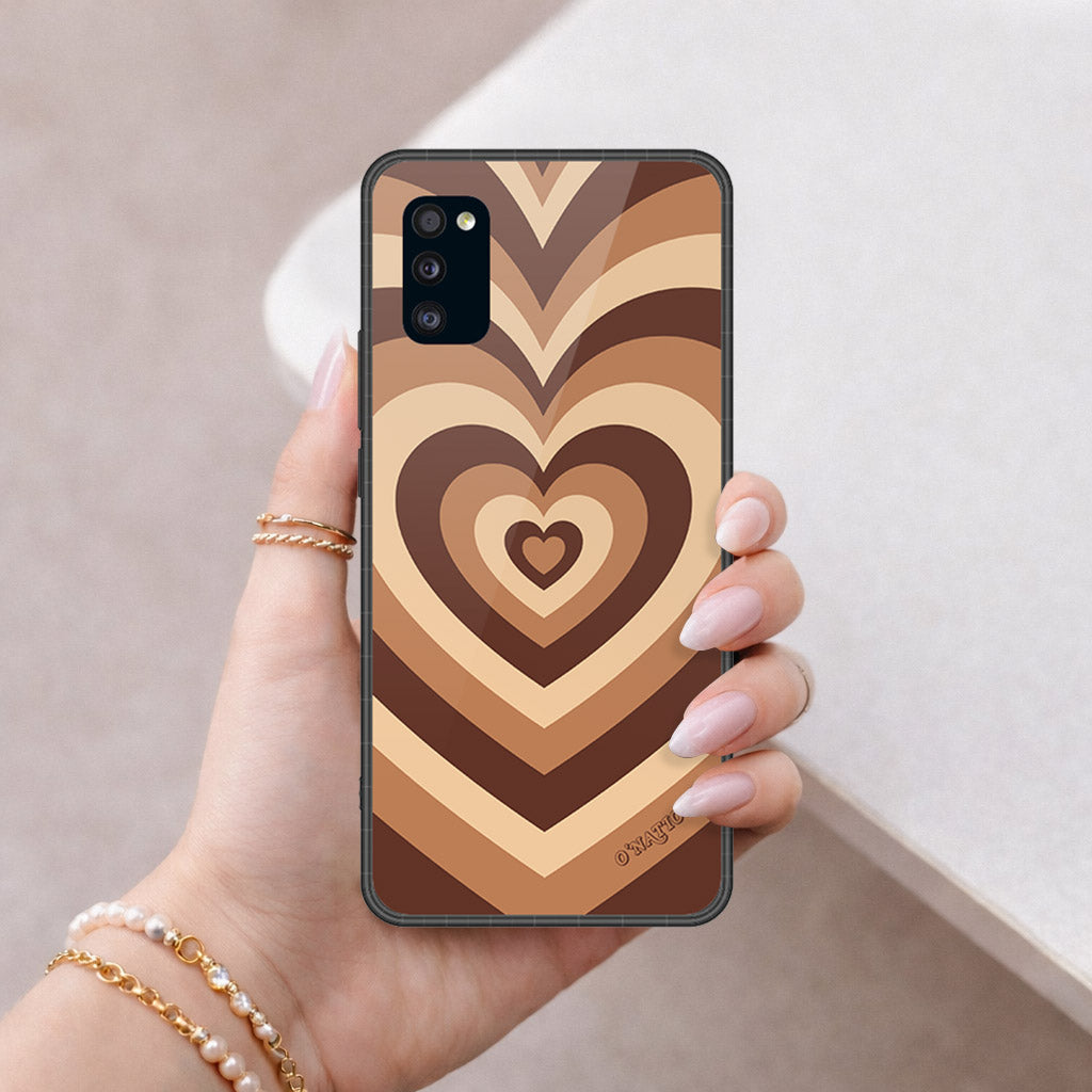 Samsung Galaxy A41 Cover - O'Nation Heartbeat Series - HQ Premium Shine Durable Shatterproof Case