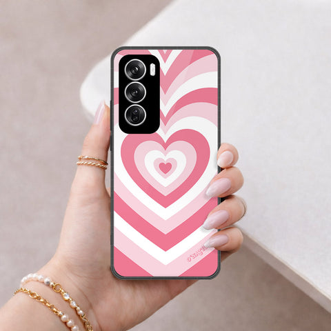 Oppo Reno 12 Cover - O'Nation Heartbeat Series - HQ Premium Shine Durable Shatterproof Case