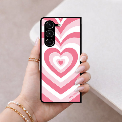 Samsung Galaxy Z Fold 5 5G Cover - O'Nation Heartbeat Series - HQ Premium Shine Durable Shatterproof Case
