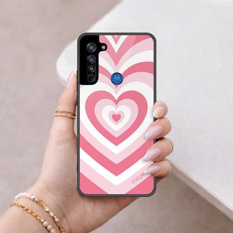 Motorola Moto G8 Cover - O'Nation Heartbeat Series - HQ Premium Shine Durable Shatterproof Case