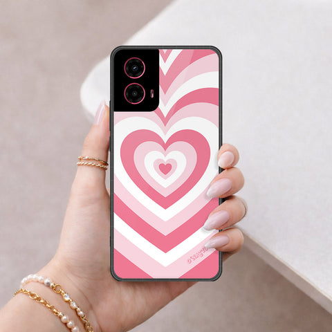 Motorola Moto G45 Cover - O'Nation Heartbeat Series - HQ Premium Shine Durable Shatterproof Case