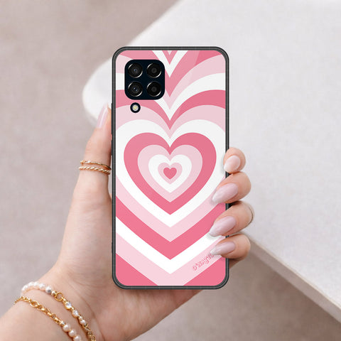 Samsung Galaxy F12 Cover - O'Nation Heartbeat Series - HQ Premium Shine Durable Shatterproof Case