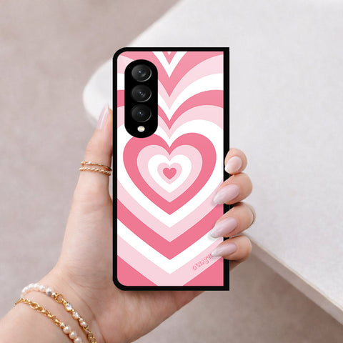 Samsung Galaxy Z Fold 3 5G Cover - O'Nation Heartbeat Series - HQ Premium Shine Durable Shatterproof Case