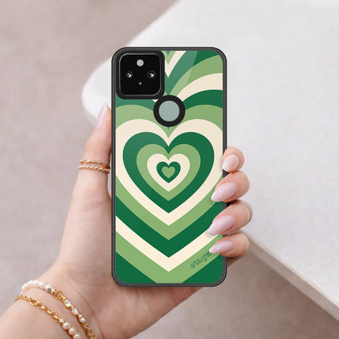 Google Pixel 5 Cover - O'Nation Heartbeat Series - HQ Premium Shine Durable Shatterproof Case