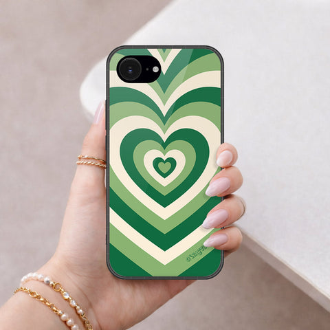 iPhone 18e Cover - O'Nation Heartbeat Series - HQ Ultra Shine Premium Infinity Glass Soft Silicon Borders Case