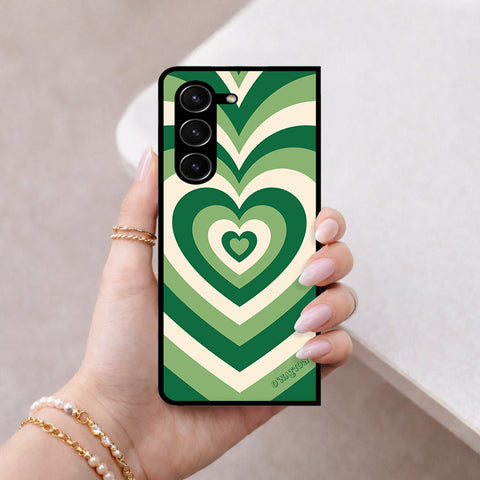 Samsung Galaxy Z Fold 5 5G Cover - O'Nation Heartbeat Series - HQ Premium Shine Durable Shatterproof Case