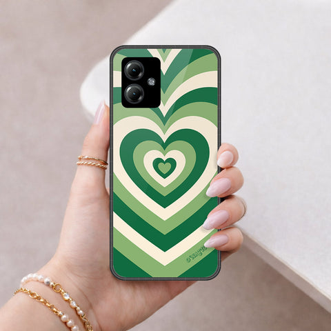 Motorola Moto G14 Cover - O'Nation Heartbeat Series - HQ Premium Shine Durable Shatterproof Case