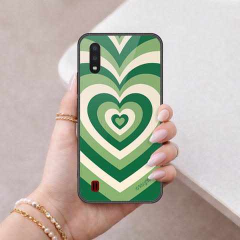 Samsung Galaxy A01 Cover - O'Nation Heartbeat Series - HQ Premium Shine Durable Shatterproof Case