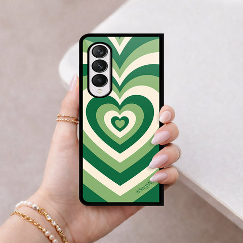 Samsung Galaxy Z Fold 4 5G Cover - O'Nation Heartbeat Series - HQ Premium Shine Durable Shatterproof Case