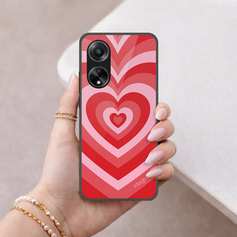 Oppo A98 Cover - O'Nation Heartbeat Series - HQ Premium Shine Durable Shatterproof Case