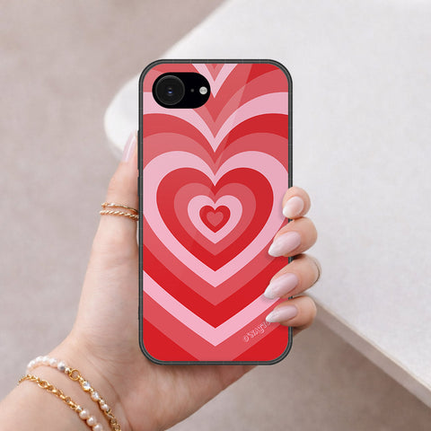 iPhone 18e Cover - O'Nation Heartbeat Series - HQ Ultra Shine Premium Infinity Glass Soft Silicon Borders Case