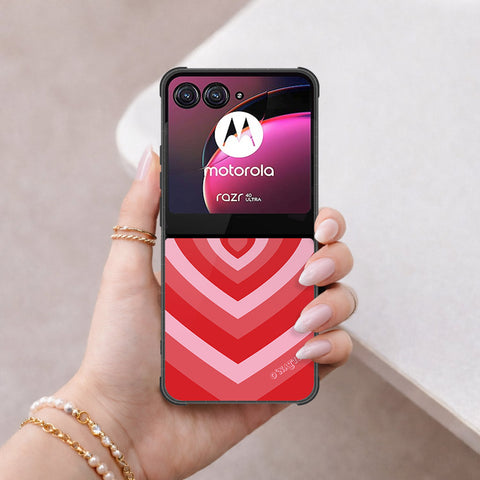Motorola Razr 40 Ultra Cover - O'Nation Heartbeat Series - HQ Premium Shine Durable Shatterproof Case