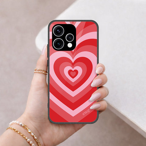 Oppo Reno 15c Cover - O'Nation Heartbeat Series - HQ Ultra Shine Premium Infinity Glass Soft Silicon Borders Case