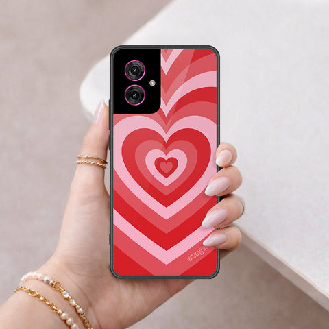 Motorola Moto G55 Cover - O'Nation Heartbeat Series - HQ Premium Shine Durable Shatterproof Case