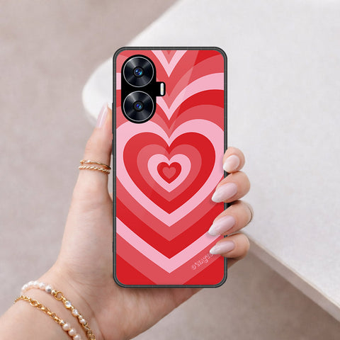 Realme C55 Cover - O'Nation Heartbeat Series - HQ Premium Shine Durable Shatterproof Case