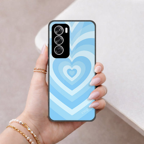 Oppo Reno 12 Cover - O'Nation Heartbeat Series - HQ Premium Shine Durable Shatterproof Case