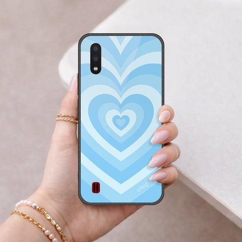 Samsung Galaxy A01 Cover - O'Nation Heartbeat Series - HQ Premium Shine Durable Shatterproof Case