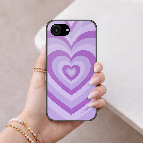 iPhone 18e Cover - O'Nation Heartbeat Series - HQ Ultra Shine Premium Infinity Glass Soft Silicon Borders Case