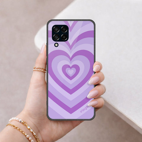 Samsung Galaxy F12 Cover - O'Nation Heartbeat Series - HQ Premium Shine Durable Shatterproof Case