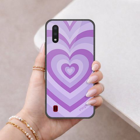 Samsung Galaxy A01 Cover - O'Nation Heartbeat Series - HQ Premium Shine Durable Shatterproof Case