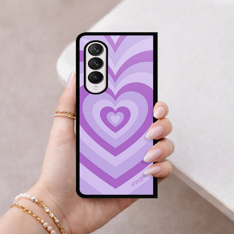 Samsung Galaxy Z Fold 4 5G Cover - O'Nation Heartbeat Series - HQ Premium Shine Durable Shatterproof Case