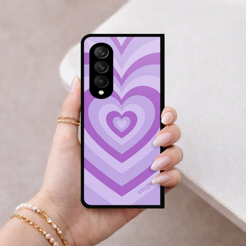 Samsung Galaxy Z Fold 3 5G Cover - O'Nation Heartbeat Series - HQ Premium Shine Durable Shatterproof Case