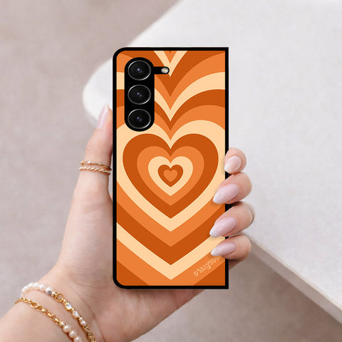 Samsung Galaxy Z Fold 5 5G Cover - O'Nation Heartbeat Series - HQ Premium Shine Durable Shatterproof Case