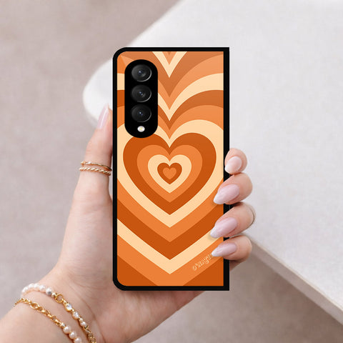 Samsung Galaxy Z Fold 3 5G Cover - O'Nation Heartbeat Series - HQ Premium Shine Durable Shatterproof Case