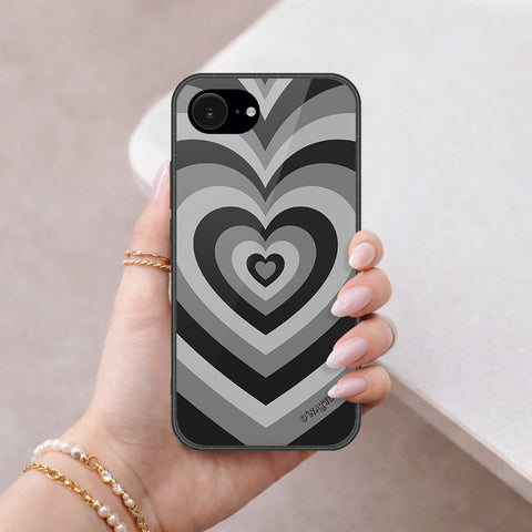 iPhone 18e Cover - O'Nation Heartbeat Series - HQ Ultra Shine Premium Infinity Glass Soft Silicon Borders Case