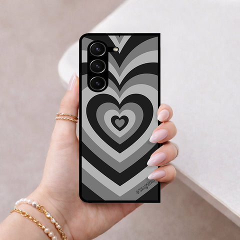 Samsung Galaxy Z Fold 5 5G Cover - O'Nation Heartbeat Series - HQ Premium Shine Durable Shatterproof Case