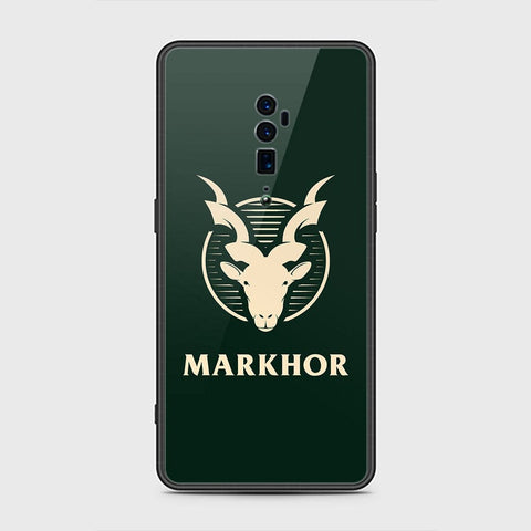 Oppo Reno 10x Zoom Cover- Design 45 - Markhor Series - HQ Premium Shine Durable Shatterproof Case - Soft Silicon Borders (Fast Delivery)