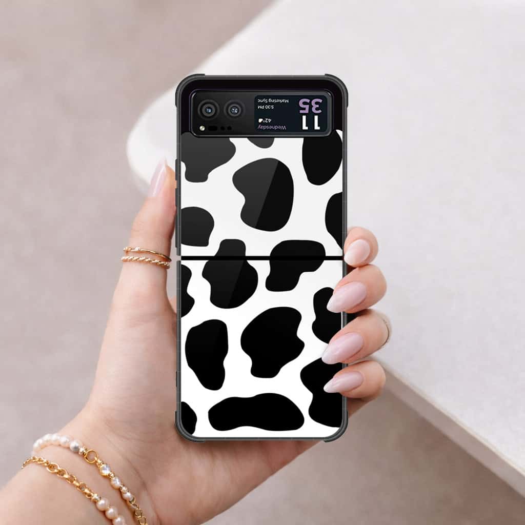 Motorola Razr 40 Cover - Vanilla Dream Series - HQ Premium Shine Durable Shatterproof Case