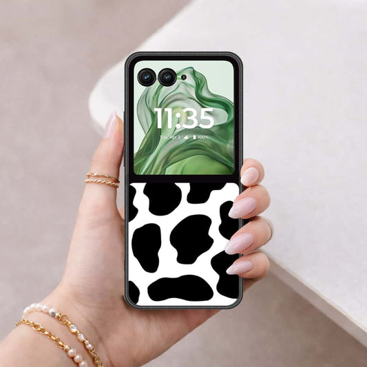 Motorola Razr Plus 2024 Cover - Vanilla Dream Series - HQ Premium Shine Durable Shatterproof Case