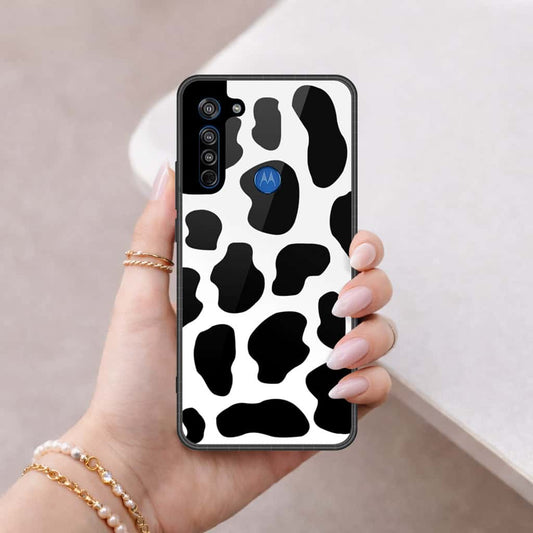 Motorola Moto G8 Cover - Vanilla Dream Series - HQ Premium Shine Durable Shatterproof Case