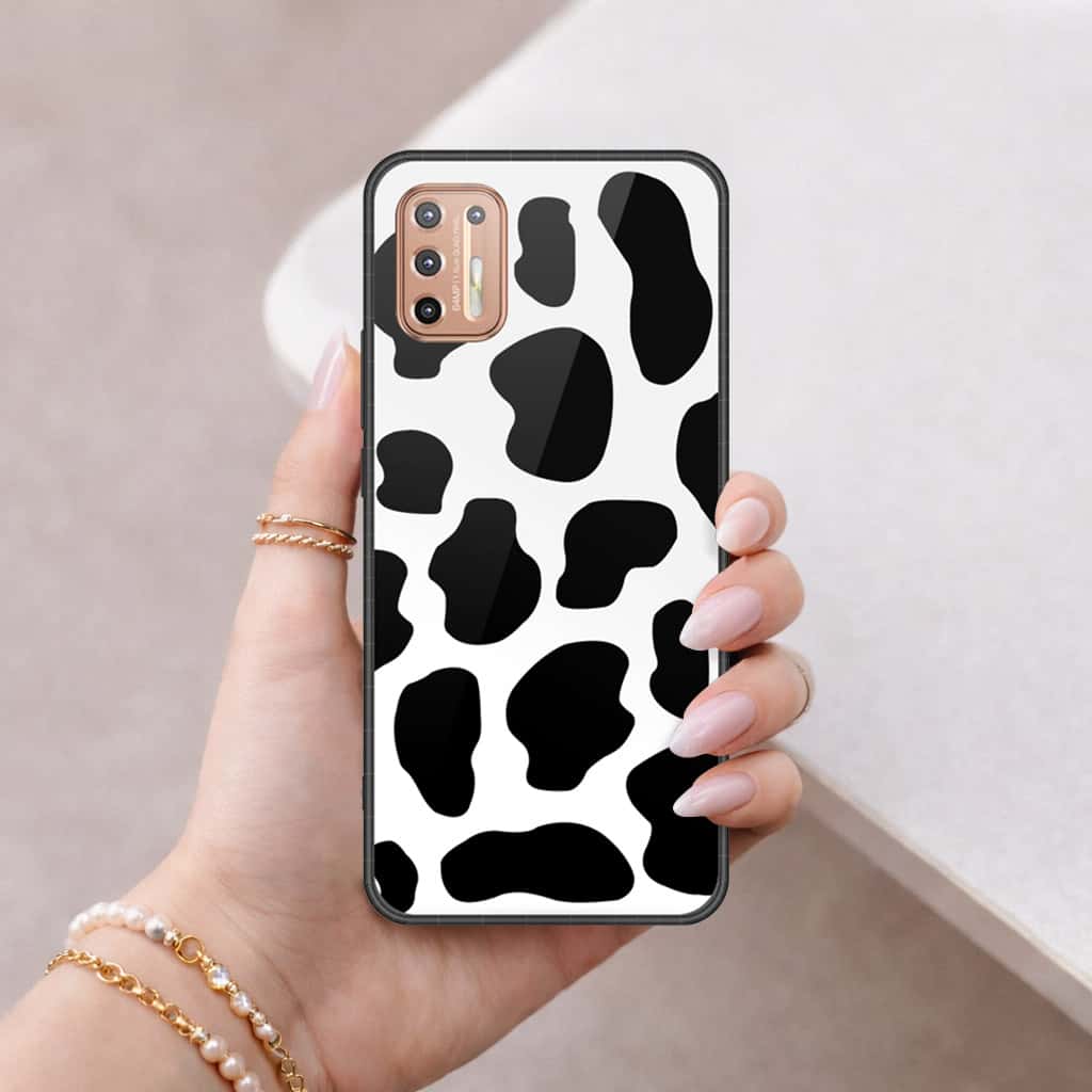 Motorola Moto G9 Plus Cover - Vanilla Dream Series - HQ Premium Shine Durable Shatterproof Case