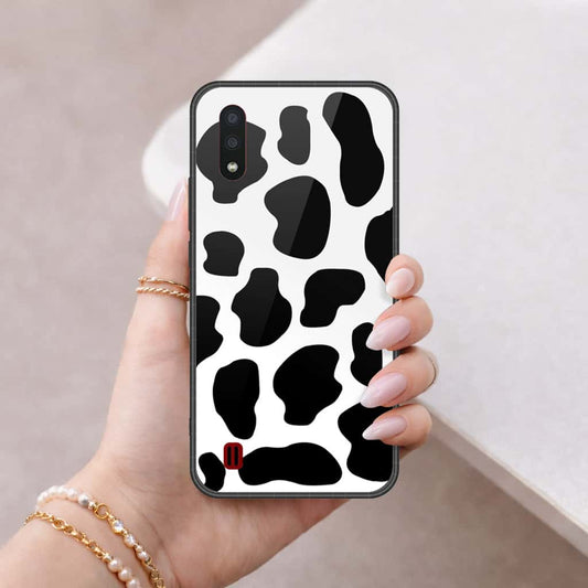 Samsung Galaxy A01 Cover - Vanilla Dream Series - HQ Premium Shine Durable Shatterproof Case