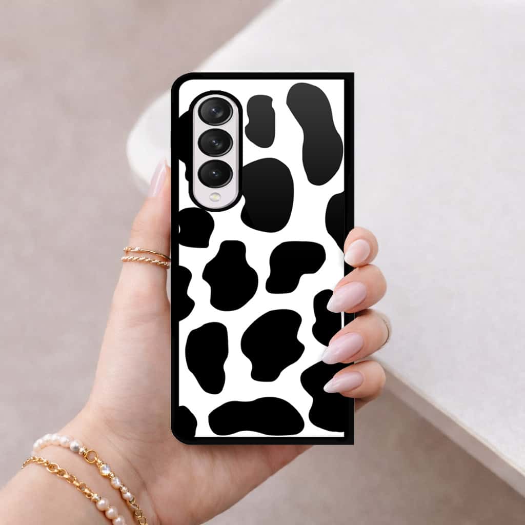 Samsung Galaxy Z Fold 4 5G Cover - Vanilla Dream Series - HQ Premium Shine Durable Shatterproof Case